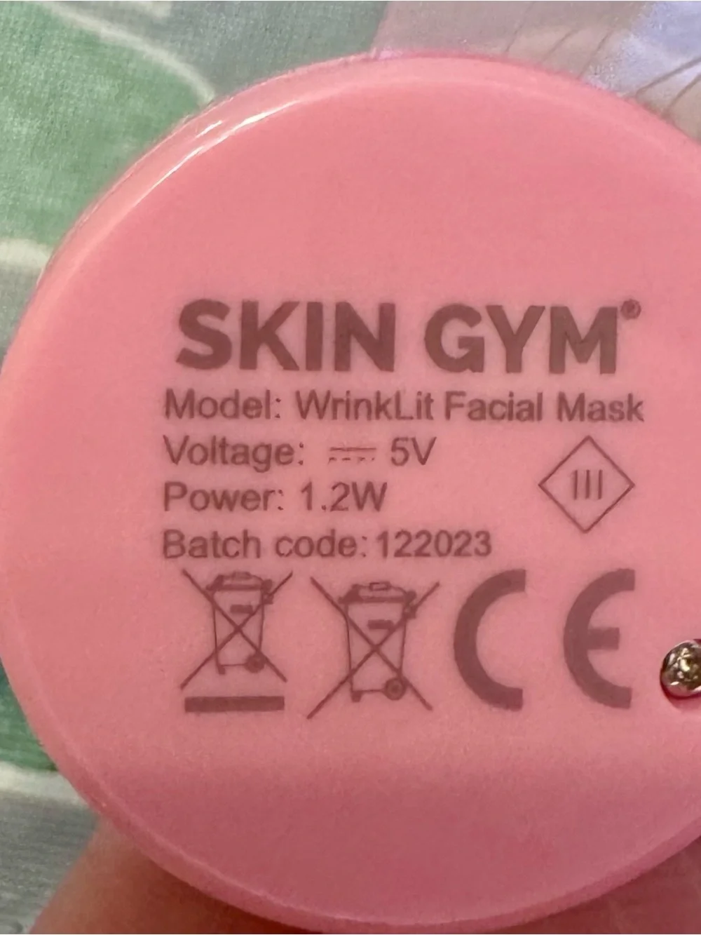 Skin Gym WrinklLit LED Mask